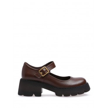 Туфли женские натуральная кожа Арт: COR3_65580-B_BROWN COR3_65580-B_BROWN 2
