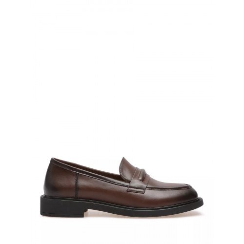 Лоферы женские натуральная кожа Арт: AA002_01SP-BR-V "AA002_01SP-BR-V" 2