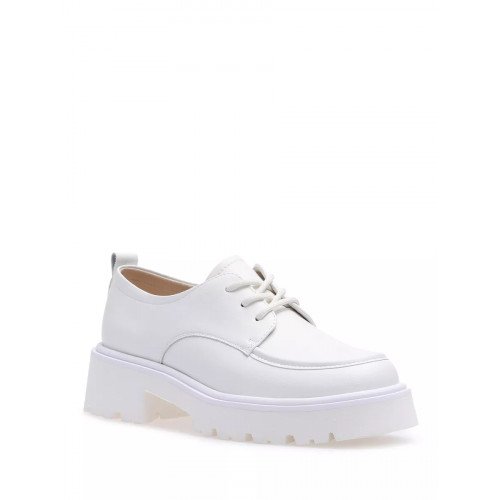 Полуботинки женские натуральная кожа Арт: SWB552_V1029-D19-1_WHITE "SWB552_V1029-D19-1_WHITE" 1