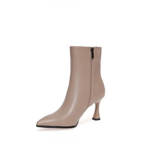 Ботильоны женские натуральная кожа Арт: CMIN24_FH2512-6-853-2-T_BEIGE "CMIN24_FH2512-6-853-2-T_BEIGE" 4