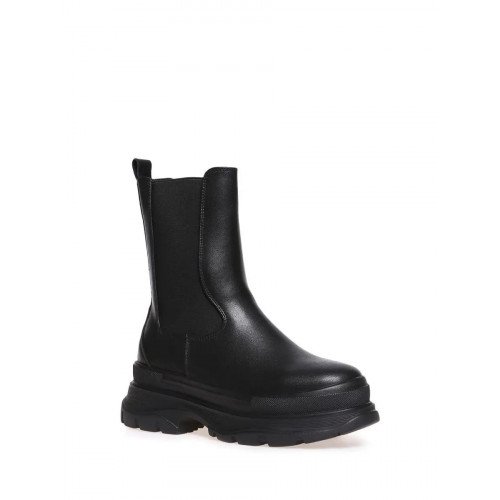 Ботинки женские композиционная кожа Арт: FL487_8A-291-W369-T_BLACK "FL487_8A-291-W369-T_BLACK" 1