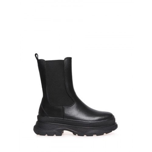 Ботинки женские композиционная кожа Арт: FL487_8A-291-W369-T_BLACK "FL487_8A-291-W369-T_BLACK" 2