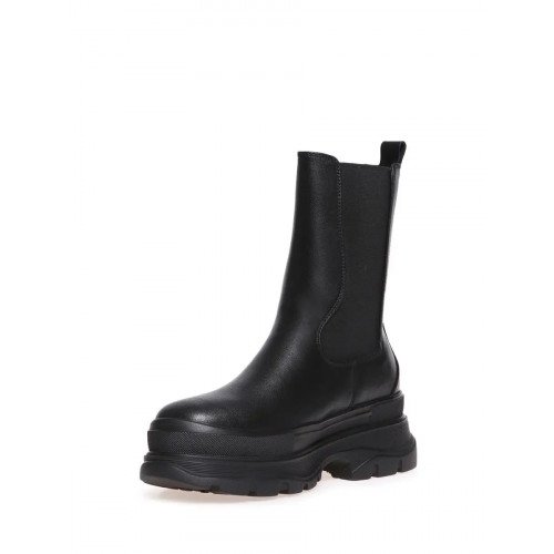 Ботинки женские композиционная кожа Арт: FL487_8A-291-W369-T_BLACK "FL487_8A-291-W369-T_BLACK" 4