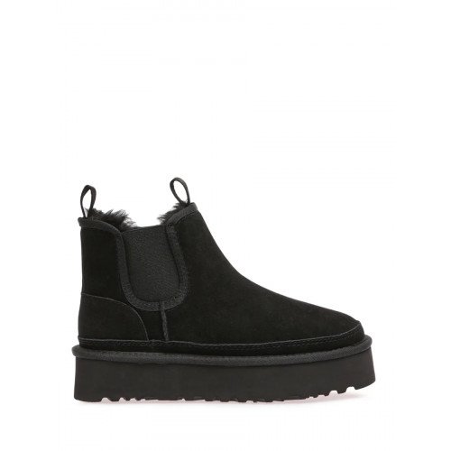 Угги Женские спилок Арт: CDI14_SZ2023-2-2-W_BLACK "CDI14_SZ2023-2-2-W_BLACK" 2