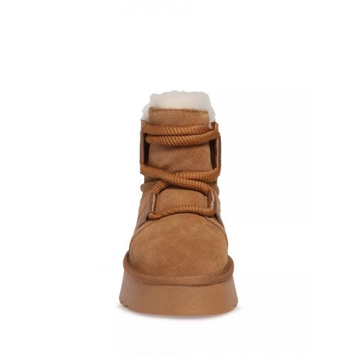 Угги зимние с шерстью из спилка на платформе  CI010_02CH-CM "CI010_02CH-CM" 3
