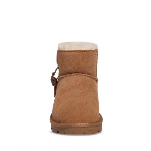 Угги зимние с шерстью из спилка на платформе Арт: AI002_02CH-CM-S "AI002_02CH-CM-S" 3