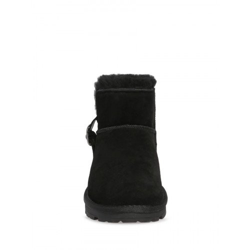 Угги зимние с шерстью из спилка на платформе Арт: AI002_02CH-BL-S "AI002_02CH-BL-S" 3