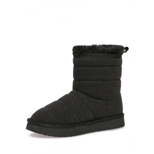 Угги зимние с мехом из текстиля на платформе Арт: AI010_02TI-BL-S "AI010_02TI-BL-S" 4