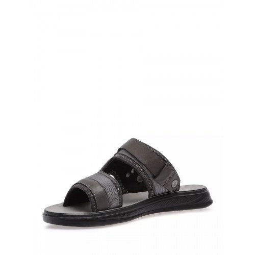 Сандалии летние спортивные кожаные Арт: FL1053_DZ2311318-02B_GRAY "FL1053_DZ2311318-02B_GRAY" 4