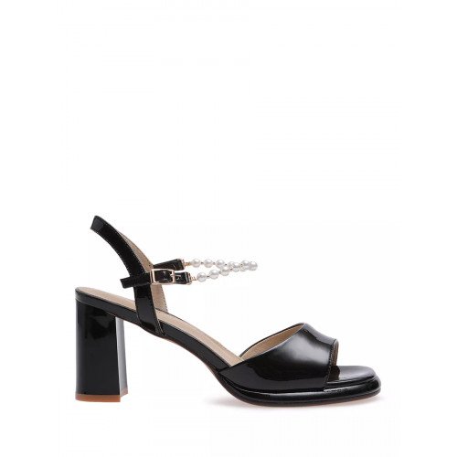 Босоножки кожа натуральная на каблуке арт: SWB631_72802K1_BLACK "SWB631_72802K1_BLACK" 2