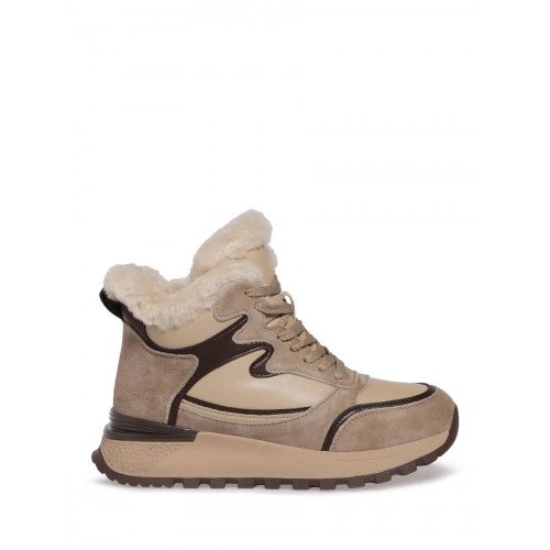 Кроссовки высокие зимние кожаные с утеплителем арт: HW055_01SH-BG "HW055_01SH-BG" 2