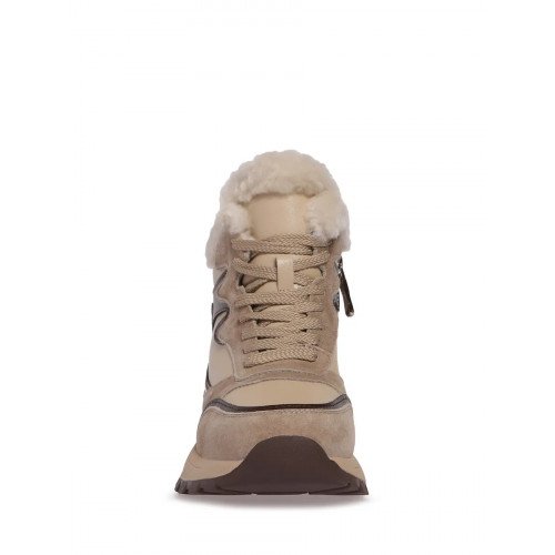 Кроссовки высокие зимние кожаные с утеплителем арт: HW055_01SH-BG "HW055_01SH-BG" 3