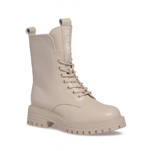 Ботинки зимние кожаные на низком каблуке арт: CSN234 -F7738-C5308-5 -W -WHITE "CSN234 -F7738-C5308-5 -W -WHITE" 1