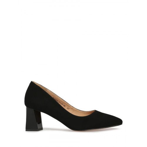 Туфли на каблуке натуральный велюр вечерние Эльтемпо арт: BH025_01VP-BL "BH025_01VP-BL" 3