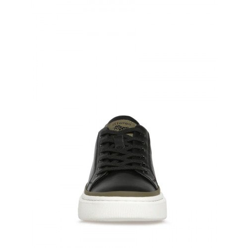 Кеды кожаные натуральные Эльтемпо арт: JJ020_01ST-BL "JJ020_01ST-BL" 4