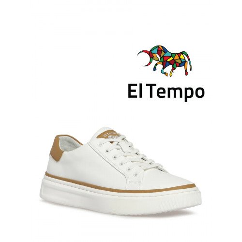 Кеды кожаные натуральные Эльтемпо арт: JJ020_01ST-WT "JJ020_01ST-WT" 1