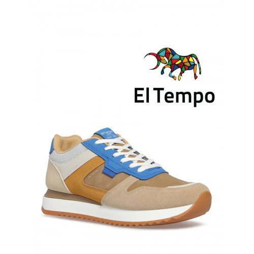 Кроссовки классические текстильные Эльтемпо арт: YU002_02PT-BR-L "YU002_02PT-BR-L" 1