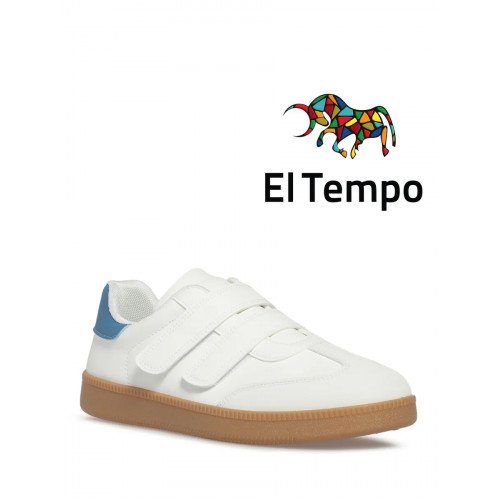 Кеды кроссовки белые на липучках Эльтемпо арт: XB021_01PT-WT "XB021_01PT-WT" 1