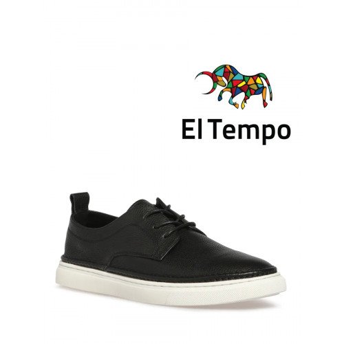 Кеды кеды кожаные натуральные Эльтемпо арт: COR16_EE5159-1_BLACK "COR16_EE5159-1_BLACK" 1