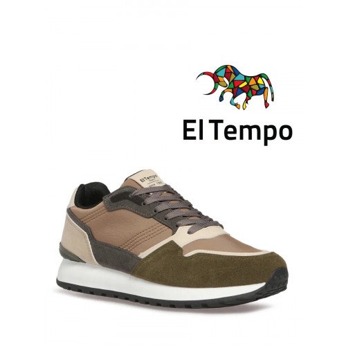 Кроссовки классические текстильные Эльтемпо арт: YU001_01PT-BG-L "YU001_01PT-BG-L" 1