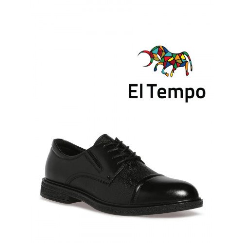 Полуботинки туфли классические на шнурках Эльтемпо арт: YC007_02PT-BL "YC007_02PT-BL" 1