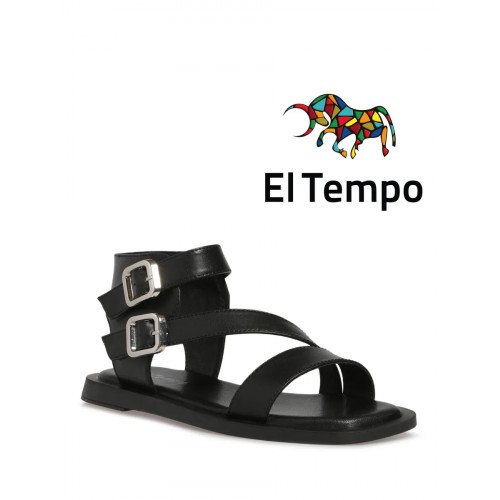 Сандалии черные кожа натуральная JS041_01SP-BL Женские "JS041_01SP-BL" 1