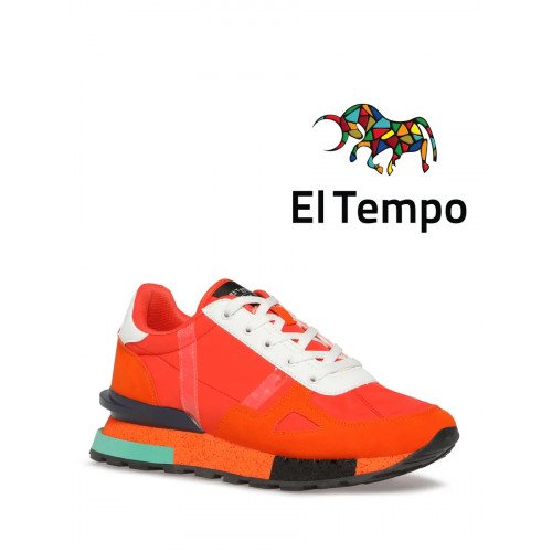 Кроссовки летние текстильные на платформе Эльтемпо арт: FH020_01xCT-OR "FH020_01xCT-OR" 1