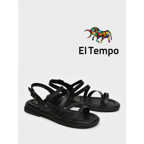 Сандалии черные кожа натуральная OB068_01SP-BL-V Женские "OB068_01SP-BL-V" 1