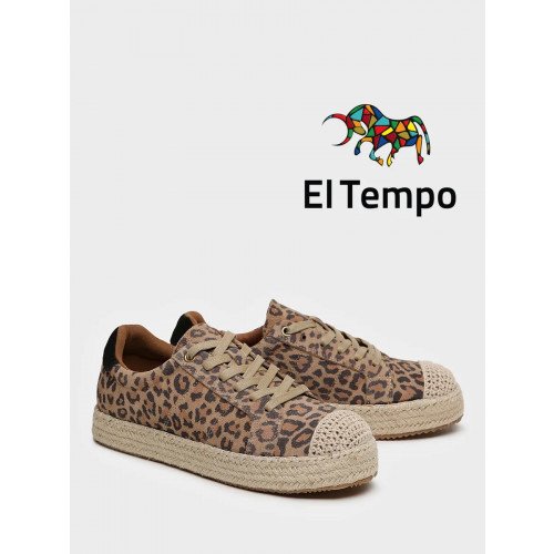 Кеды леопардовые спилок SL036_02CP-LP-V Женские "SL036_02CP-LP-V" 1