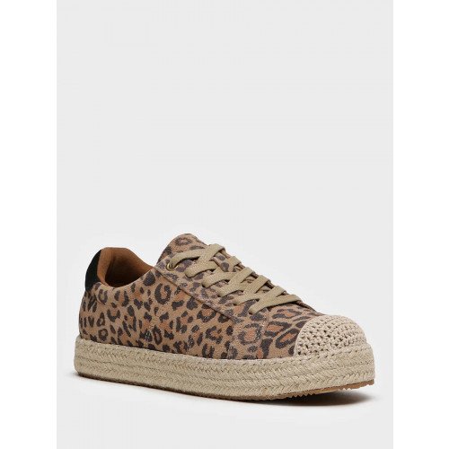 Кеды леопардовые спилок SL036_02CP-LP-V Женские "SL036_02CP-LP-V" 2