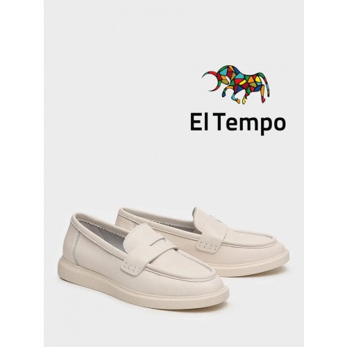 Лоферы молочные кожа натуральная OB049_02SP-ML-V Женские "OB049_02SP-ML-V" 1