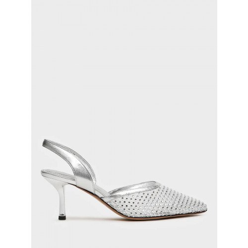 Туфли серебро текстиль/кожа натуральная LX035_01TU-SL-V Женские "LX035_01TU-SL-V" 3