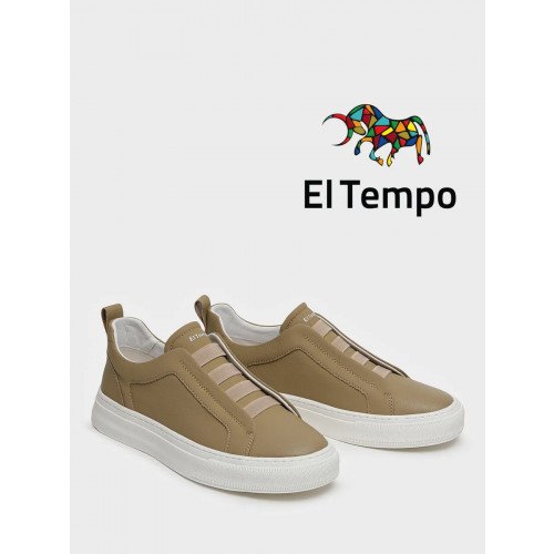 Кеды бежевые кожа натуральная WX003_01ST-BG Мужские "WX003_01ST-BG" 1