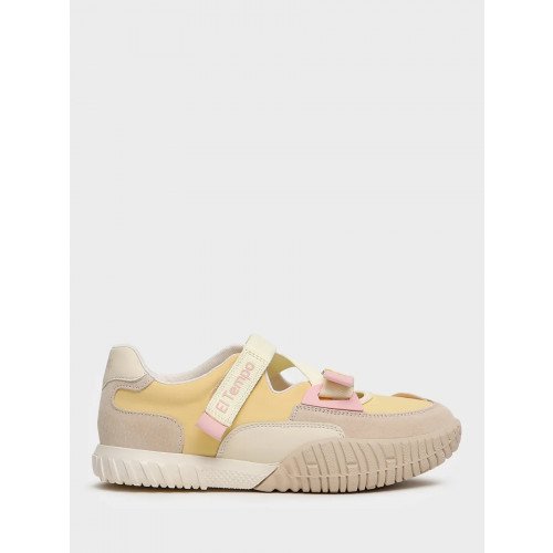 Туфли желтые Текстиль/Спилок XS017_01TT-YL Женские "XS017_01TT-YL" 3