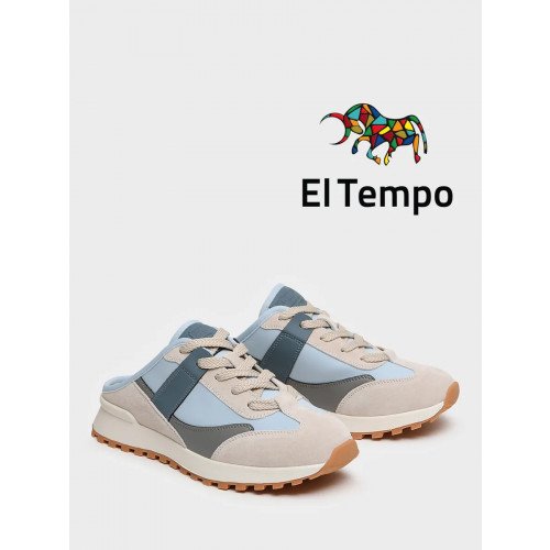 Сабо голубой Текстиль/Спилок XS012_02TT-BU Женские "XS012_02TT-BU" 1