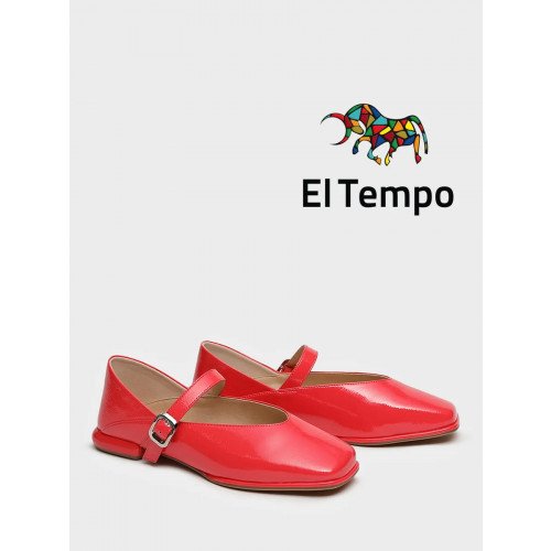 Туфли коралловые лак натуральный LV091_01LT-CL-V Женские "LV091_01LT-CL-V" 1