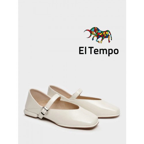 Туфли белые лак натуральный LV091_01LT-WT-V Женские "LV091_01LT-WT-V" 1