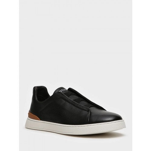 Кеды черные кожа натуральная VB014_01KK-BL Мужские "VB014_01KK-BL" 2