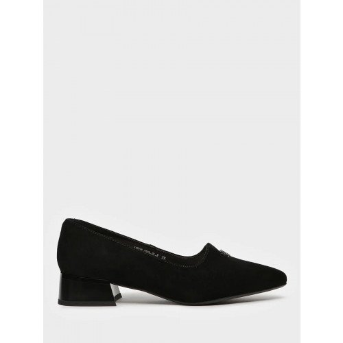 Туфли черные велюр натуральный LV029_03VP-BL-V Женские "LV029_03VP-BL-V" 4