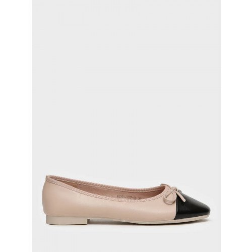 Балетки бежевые El Tempo кожа искусственная Женские MA004_01PP-BG "MA004_01PP-BG" 3