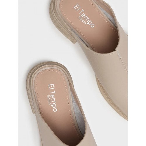 Сабо бежевые El Tempo без подкладки Женские MA009_01SU-BG "MA009_01SU-BG" 2