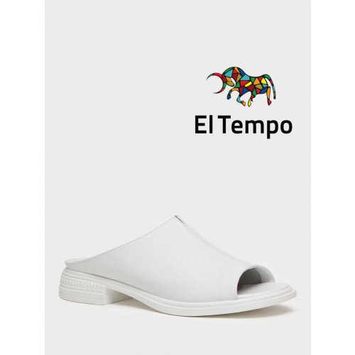 Сабо белые El Tempo без подкладки Женские MA009_01SU-WT "MA009_01SU-WT" 1