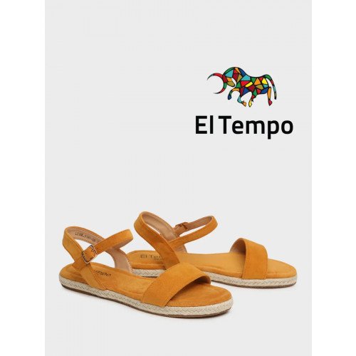 Сандалии оранжевые El Tempo кожа искусственная Женские LE008_01WP-OR "LE008_01WP-OR" 2