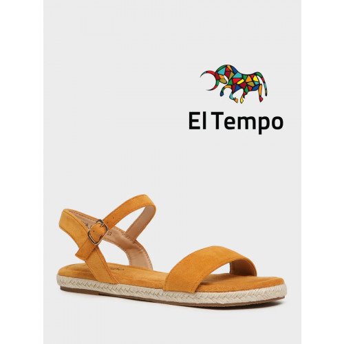 Сандалии оранжевые El Tempo кожа искусственная Женские LE008_01WP-OR "LE008_01WP-OR" 1