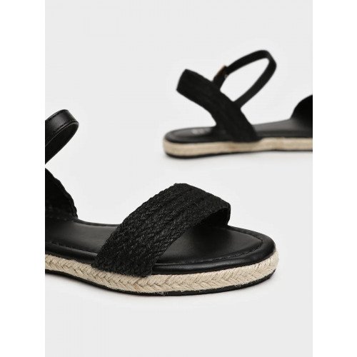 Сандалии черные El Tempo кожа искусственная Женские LE008_01TP-BL "LE008_01TP-BL" 3