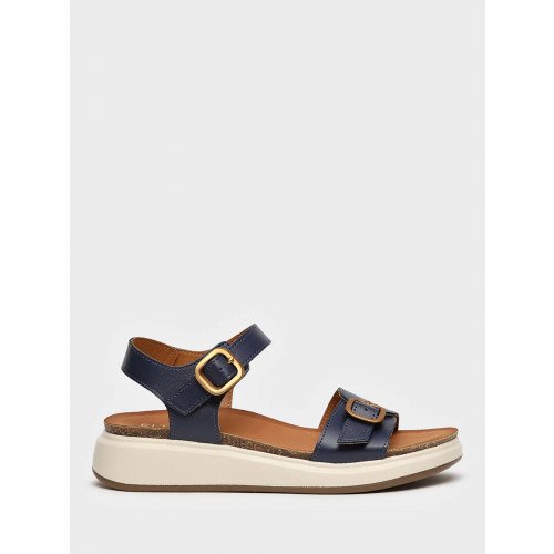 Сандалии синие El Tempo кожа искусственная Женские AN098_02_16_SP "AN098_02_16_SP" 3