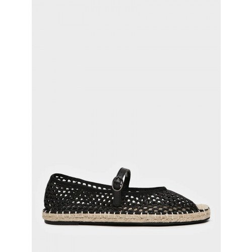 Эспадрильи черные El Tempo без подкладки Женские LE005_03TU-BL "LE005_03TU-BL" 3