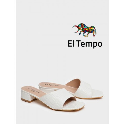 Сабо белые El Tempo к.кожа Женские CVS198_A-8-01_WHITE "CVS198_A-8-01_WHITE" 1