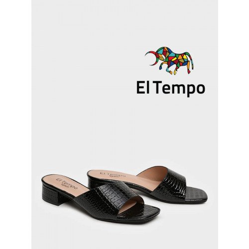 Сабо черные El Tempo  Женские CVS198_A-8-02_BLACK "CVS198_A-8-02_BLACK" 1