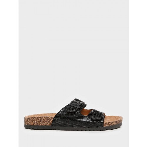 Сабо черные El Tempo к.кожа Женские CVS199_A-12-02_BLACK "CVS199_A-12-02_BLACK" 4